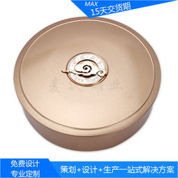 精致養生 圓形野生蟲草馬口鐵盒、枸杞茶金屬禮盒與皮革包裝的藝術